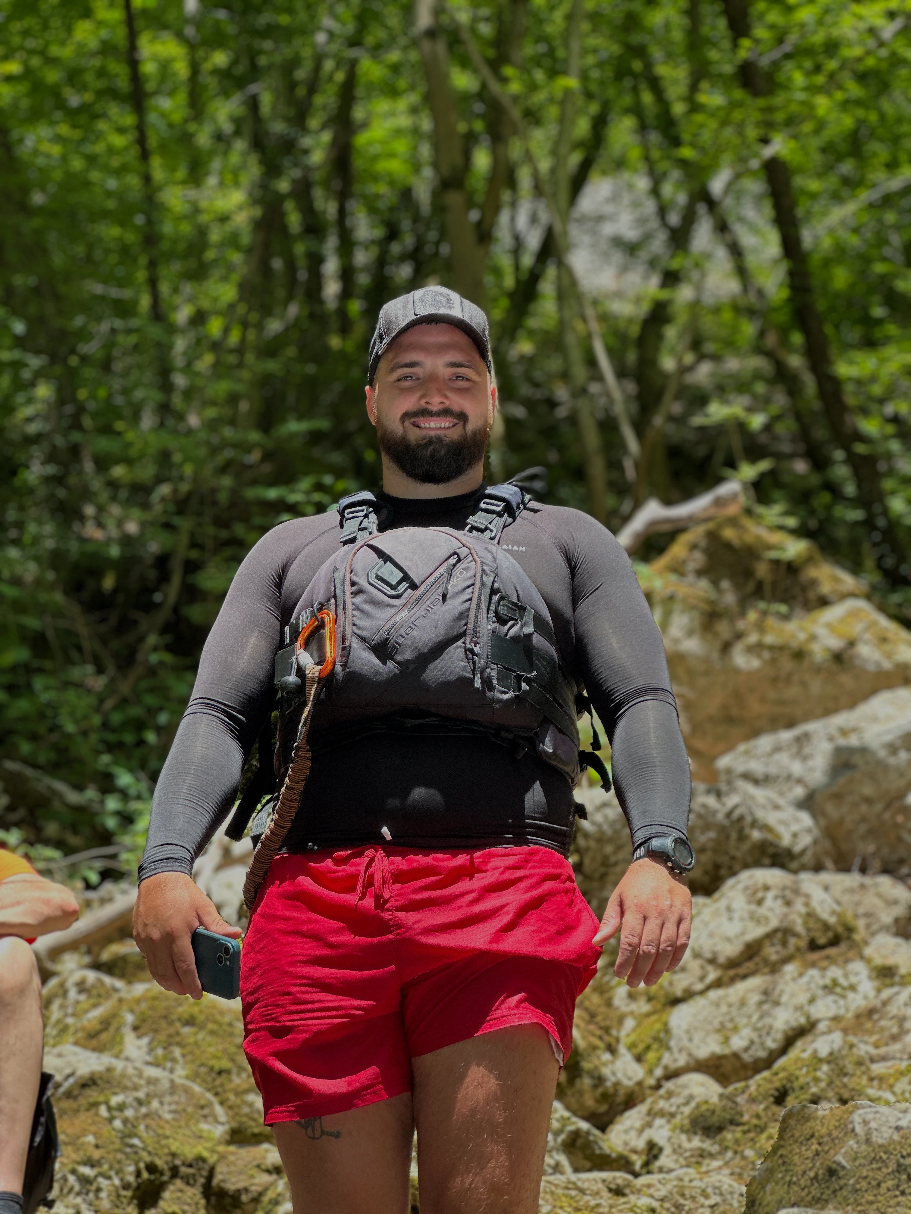 Irman Klicic, vodič za rafting na Uni